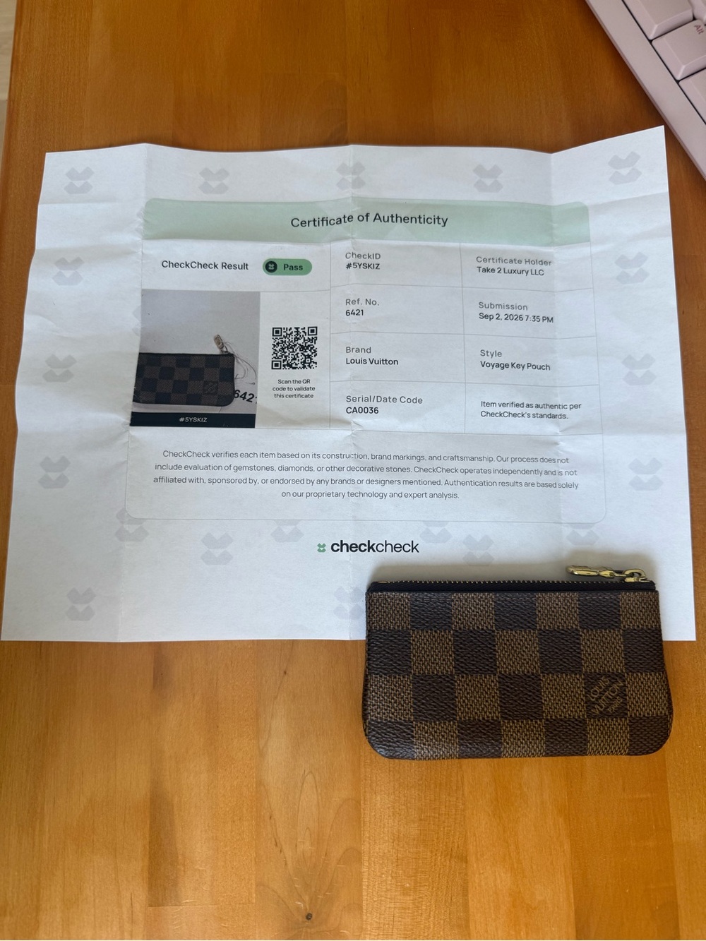 Louis Vuitton Key Pouch